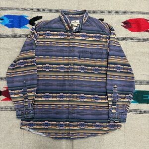 90s Woolrich Western Aztec Flannel